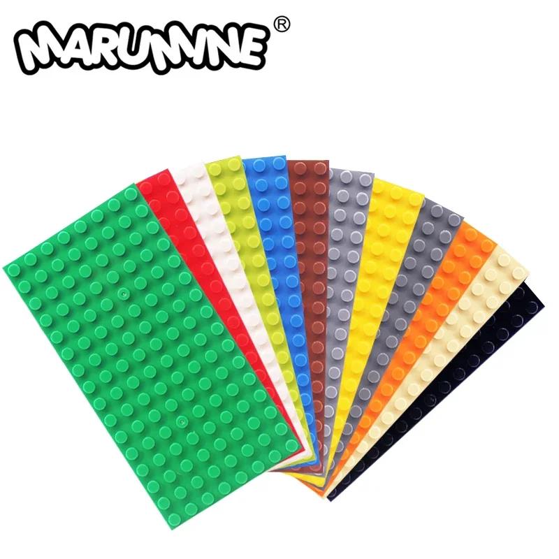 Marumine 8x16 Baseplate 5PCS MOC     ǰ ȣȯ 92438 ׼ DIY Ŭ ⺻ 